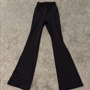 Black Flared Leggings